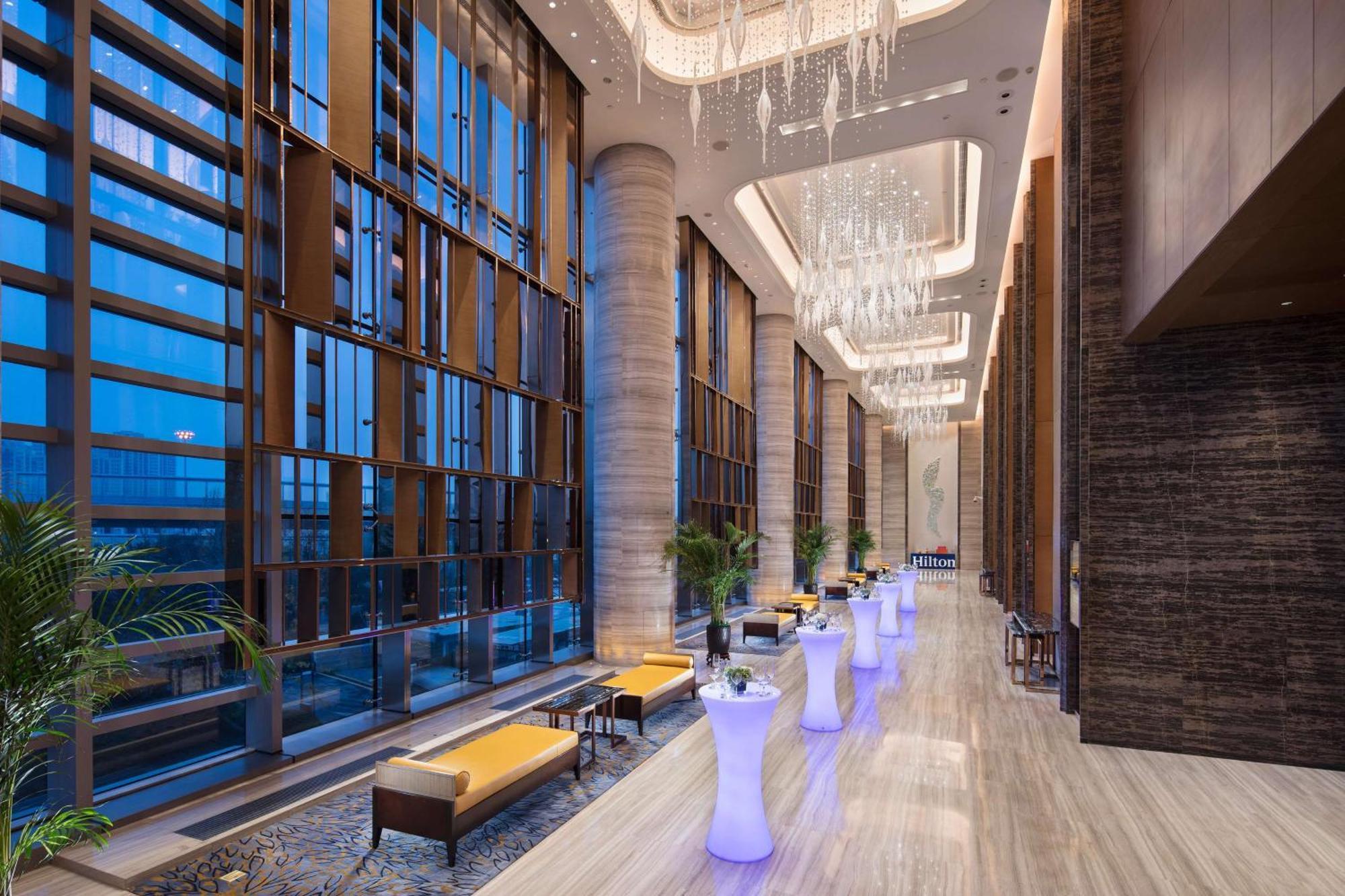 Hilton Jinan South Hotel & Residences Экстерьер фото